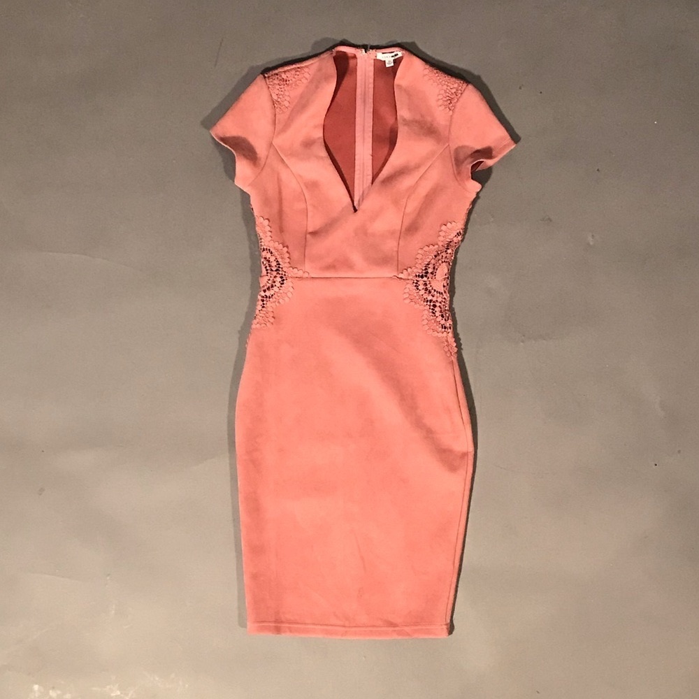 Fashion Nova Blush Color Cocktail Dress